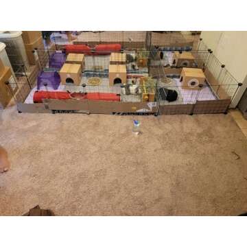 LANGXUN Rabbit Run & Puppy Pen: Safe Pet Playpen
