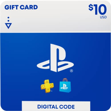 $10 PlayStation Store Gift Card - Instant Digital Code for Gaming