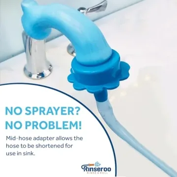 Rinseroo Shower Hose - No-Install Multi-Use Attachment