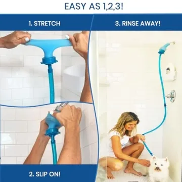 Rinseroo Shower Hose - No-Install Multi-Use Attachment