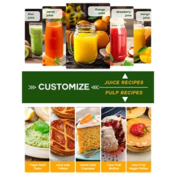 Loilat Juicer Machine with 3" Wide Mouth and 500W Power