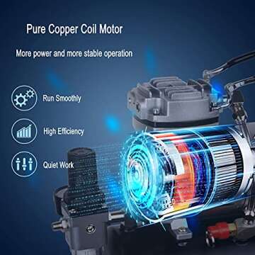 Timbertech Mini Compressor with Cooling Fan for Artists