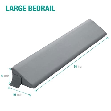 Vekkia Bed Wedge Pillow Stylish Gap Filler Solution