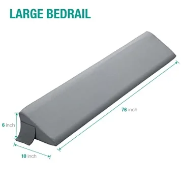 Vekkia Bed Wedge Pillow Stylish Gap Filler Solution