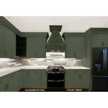 ALL-IN-ONE Paint, Durable cabinet and furniture paint. Built in primer and top coat, no sanding need...