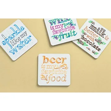 Cricut Square Coaster Blanks with Cork Backing