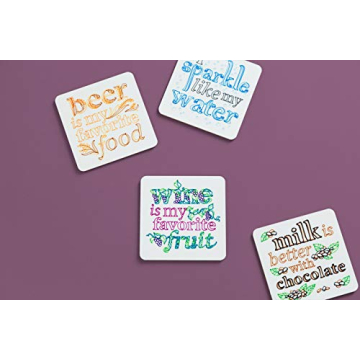 Cricut Square Coaster Blanks with Cork Backing