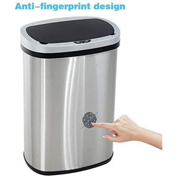 Bigacc Automatic Stainless Steel Kitchen Trash Can