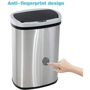 Bigacc Automatic Stainless Steel Kitchen Trash Can