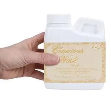 Elanze Designs Tyler Candle Glamorous Wash and Luxurious High Efficient 4 ounce Fine Liquid Laundry Detergent, 3 Scent Assortment, High Maintenance, Diva, Trophy