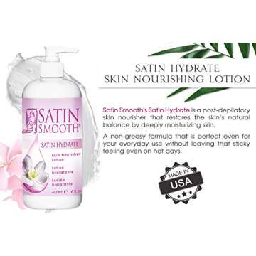 Satin Smooth Hydrate Skin Nourisher Lotion for Radiant Skin