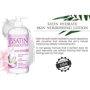 Satin Smooth Hydrate Skin Nourisher Lotion for Radiant Skin