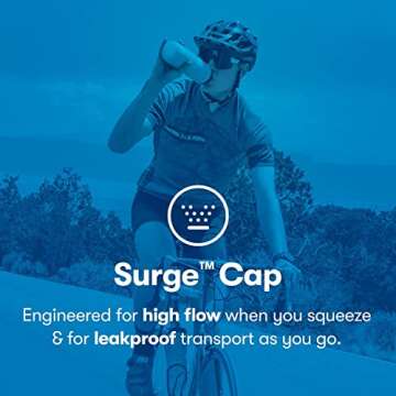 Polar Bottle Breakaway Single Wall 20oz Wave White/Silver 2-pack