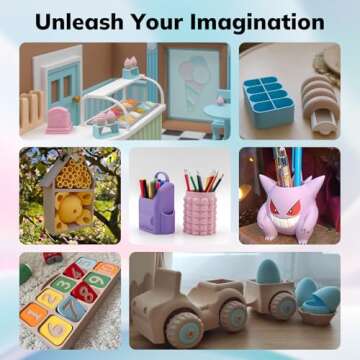 AMOLEN PLA Matte 3D Printer Filament,Sand Beige PLA Filament 1.75mm with Smooth Matte Finish,3D Printing Filament for Most FDM 3D Printers,Dimensional Accuracy +/- 0.02mm,1kg Spool (2.2lbs)