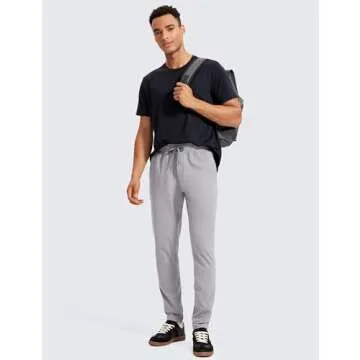 CRZ YOGA 4-Way Stretch Athletic Pants for Men