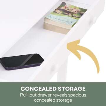 Convenience Concepts Oxford Console Table - Stylish Storage Solution