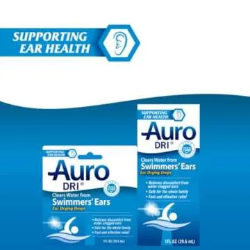 Auro-Dri Ear Water-Drying Aid, Helps Swimmers’ Ear, 1 Fl Oz (Pack of 3)