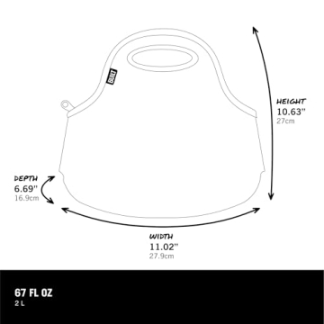 BUILT Gourmet Getaway Insulated Neoprene Lunch Tote Bag