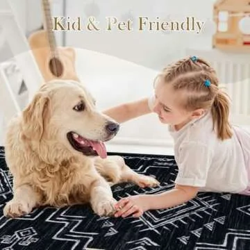 STARUIA Washable 8x10 Area Rug for Every Room