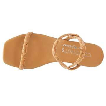 Coconuts by Matisse Womens Honor Platform Casual Sandals Casual Mid Heel 2-3" - Brown