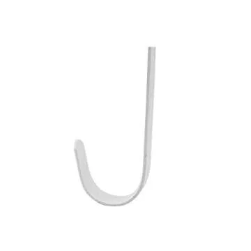 Nxtop 12 Inch Double Side Wreath Hanger - Over The Door Metal Hook for Christmas Wreath - Holds 2 Wreaths (Black, White)