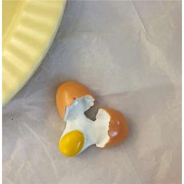 Kaolituis 10pcs 3D Resin Cute Food Fridge Magnets Set for Home Decoration