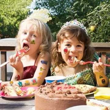 90 PCS Football Temporary Tattoos for Kids' Parties