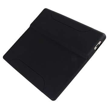 Young me Case for All-New Kindle Oasis (10th Generation, 2019 Release and 9th Generation, 2017 Release) - Slim Fit TPU Gel Protective Cover Case for All-New Kindle Oasis E-Reader 7" (Black)