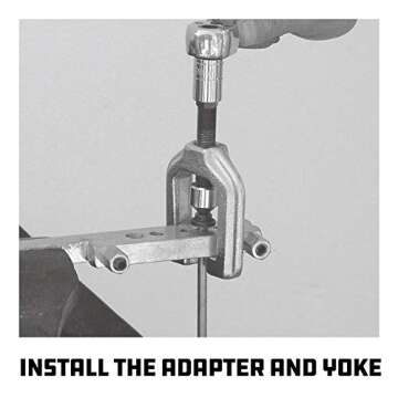 Powerbuilt 14 Piece Master Tubing Service Kit, Cutting, Bending, Flaring Metal Tubes, HVAC, Car Repair, Plumbing, Electrical Tool Set - 948006