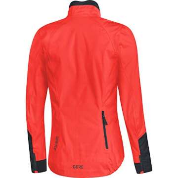 GORE WEAR Women's C5 W Gore-TEX Active Jacket, Lumi Orange/Black, XS/0-2