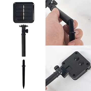 Dazzle Bright 2 Pack Solar String Lights Outdoor, Total 80FT 240LED Solar Powered Waterproof Fairy Lights 8 Modes, Silver Wire Lights (Warm White)