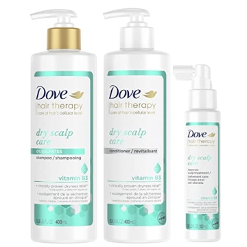 Dove Hair Therapy Set Shampoo and Conditioners for Dry Scalp
