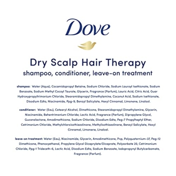 Dove Hair Therapy Set Shampoo and Conditioners for Dry Scalp