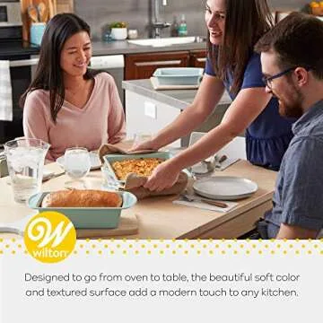 Wilton Non-Stick Bakeware Set - Durable 7-Piece Baking Set