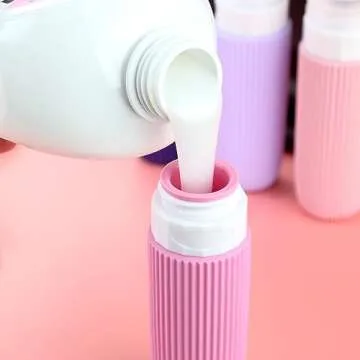 Mrsdry TSA Approved Travel Bottles - Leak Proof Silicone