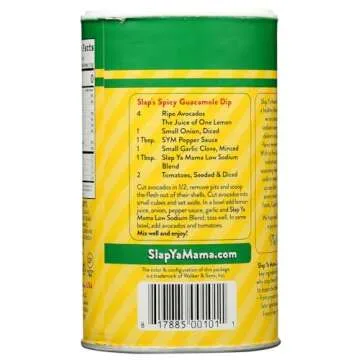 Slap Ya Mama Cajun Seasoning - Low Sodium Blend, Pack of 3