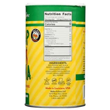 Slap Ya Mama Cajun Seasoning - Low Sodium Blend, Pack of 3