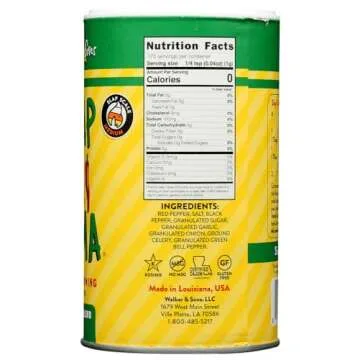 Slap Ya Mama Cajun Seasoning - Low Sodium Blend, Pack of 3