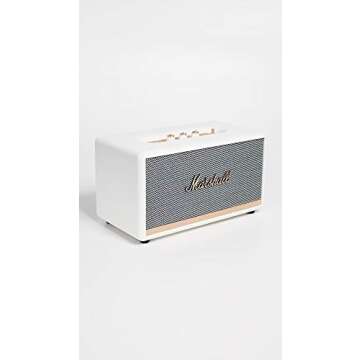 Marshall Stanmore II Wireless Bluetooth Speaker, White - NEW