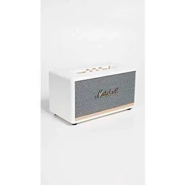 Marshall Stanmore II Wireless Bluetooth Speaker, White - NEW