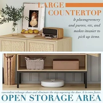 Elegant Brafab Shoe Storage Cabinet with Adjustable Shelves