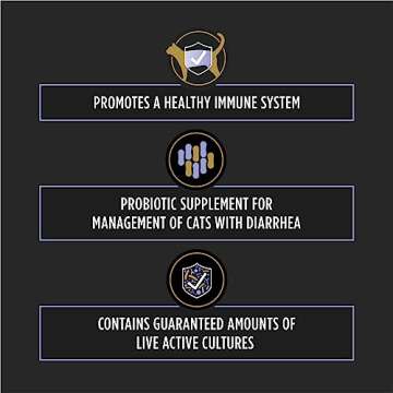 Purina Pro Plan Veterinary Supplements FortiFlora Cat Probiotic Supplement for Cats with Diarrhea - ...