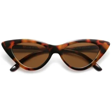 SOJOS Retro Cat Eye Sunglasses UV400 Stylish Protection