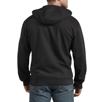 Dickies Men's Full Zip Fleece Hoodie