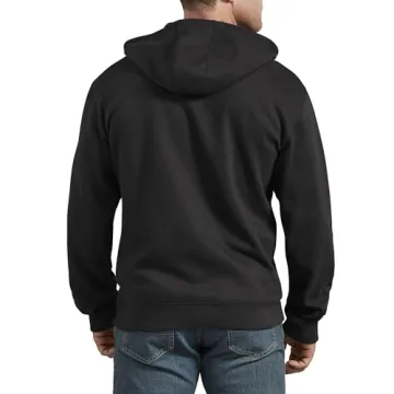 Dickies Men's Full Zip Fleece Hoodie
