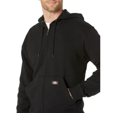 Dickies Men's Full Zip Fleece Hoodie