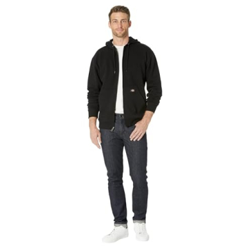 Dickies Men's Full Zip Fleece Hoodie