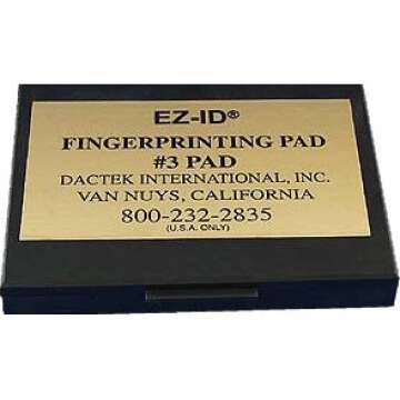Fingerprint Pad for Roll Fingerprinting