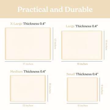 Versatile SMIRLY Plastic Cutting Board Set with Holder for a Stylish Kitchen