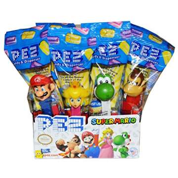 Pez Nintendo Super Mario Dispensers – 12 Pack of Fun & Nostalgia